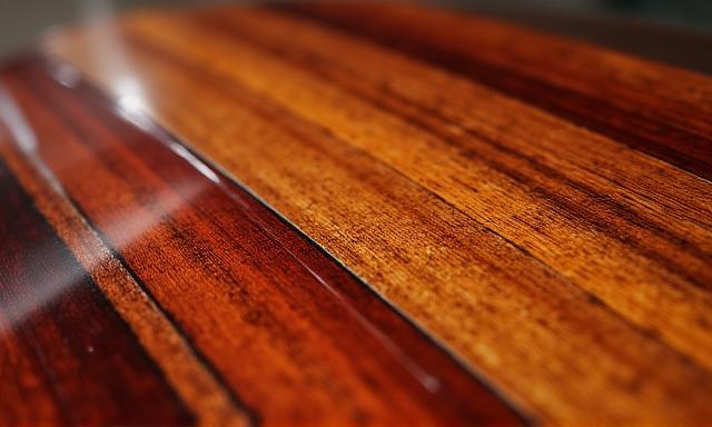 Dettaglio venature del legno di mogano pregiato